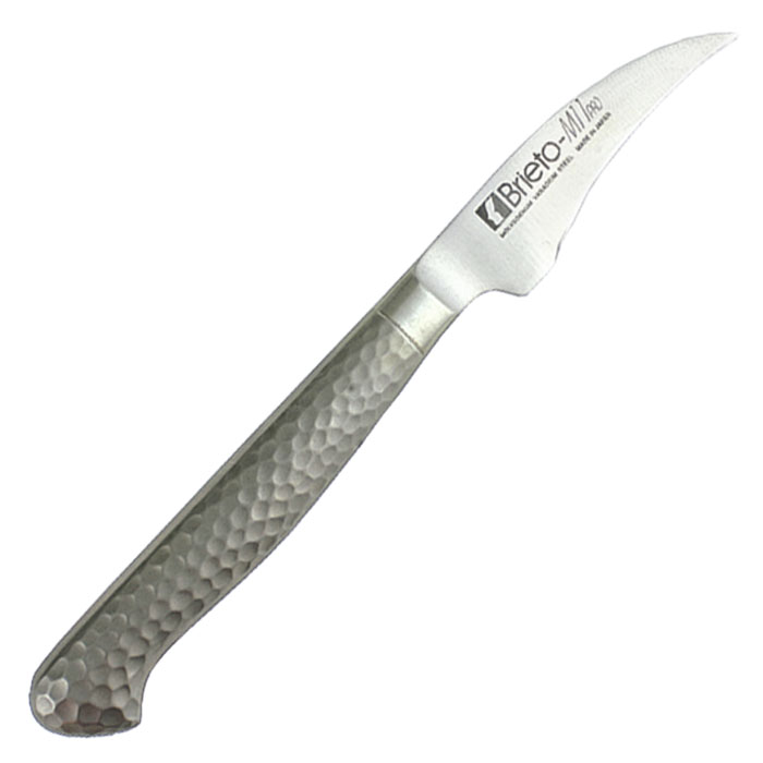 tloušťka 2,1 mm, délka 180 mm, délka čepele 70 mm, 45 g, (krátký nůž se zahnutým ostřím, ochrana ruky) 