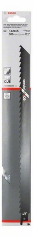 materiál Nerezová ocel (Inox), rozteč zubů 8,5 mm, provedení zubů - rozvedené, frézované, oblasti použití: Zmrzlé materiály (< 250 mm)