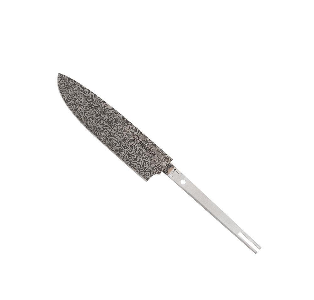 užitkový je ideální nůž na větší zeleninu a ryby (délka čepele 120 mm, tloušťka čepele 2,2 mm, celková délka 220 mm)